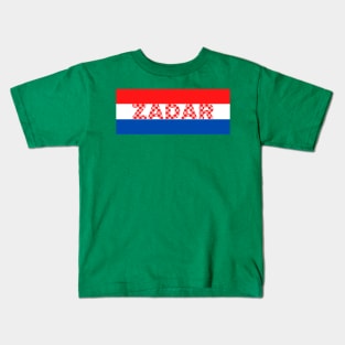 Zadar City in Croatia Kids T-Shirt